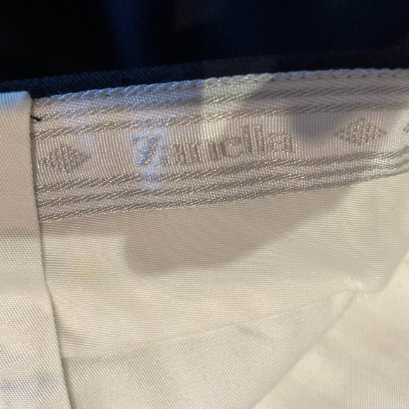 BLACK MENS DRESS PANT ZANELLA. ITALIAN MANUFACTURED - Picture 4 of 6